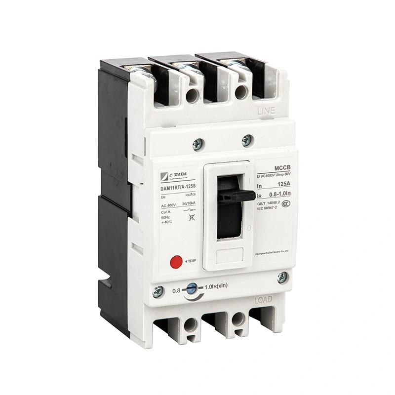 125A adjustable dijieun Case Circuit breaker