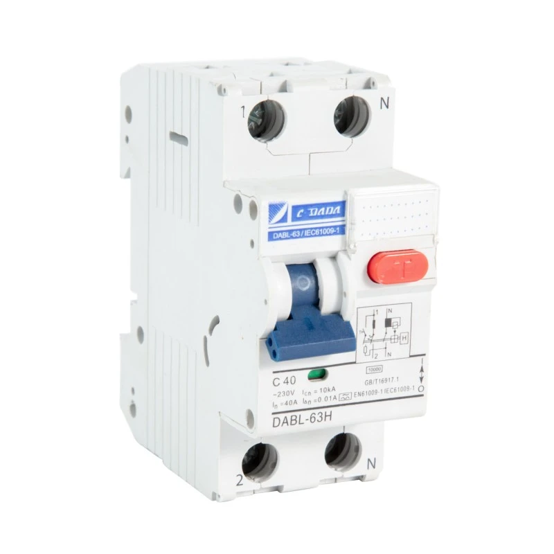 2P 4P éléktromagnétik RCBO
