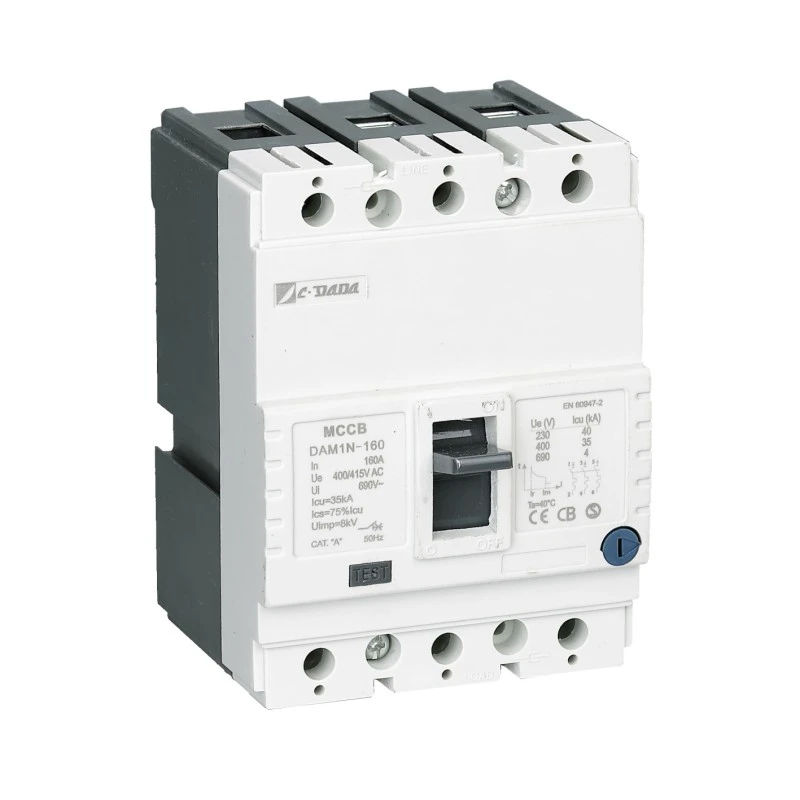 Thermal adjustable dijieun Case Circuit breaker